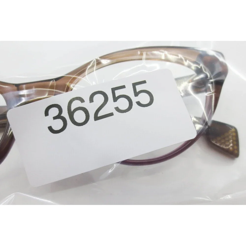 STATE Optical Co LaSalle Cat Eye Eyeglasses Hazel Lilac Brown Purple 49-18-140